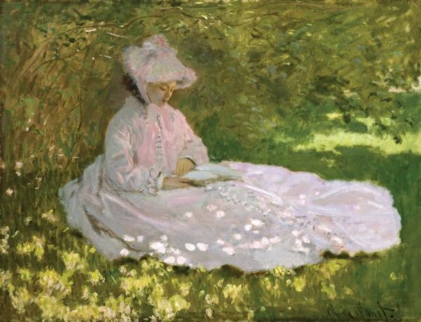 Claude Monet's The Reader (1872) | Buy Impressionist Art