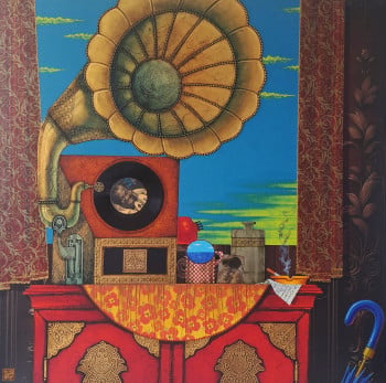 The Favorite Haven,MagicalRealism,FigurativeArt,Contemporari,ConceptualArt,InteriorStillLife