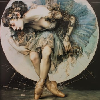 Night Hoists the Ballerina