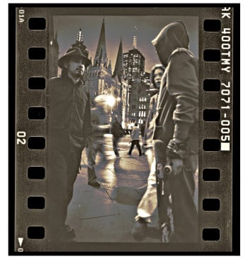 street photography - hustle - print #1