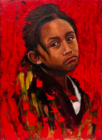 "Girl on Red", The plight of Indigenous women and girls in Mexico