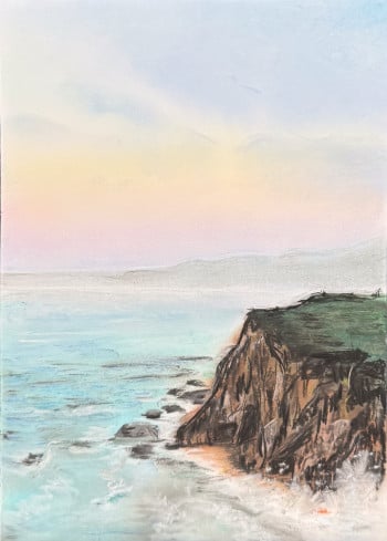 Cliff. Half Moon Bay Golf Links