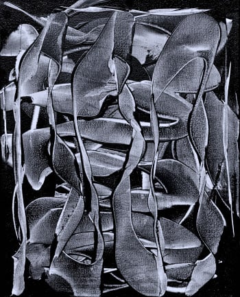 Coming & Going demonstrates a confident mastery of form and texture, inviting prolonged observation