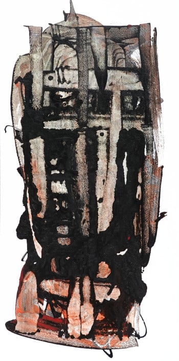 The Confessional demonstrates a compelling command of abstraction and textural effect