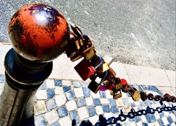 Chain of Love Locks