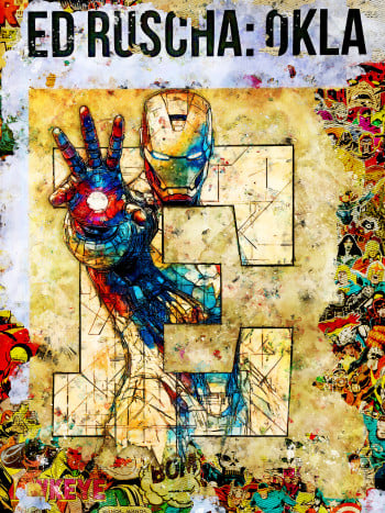 ED Ruscha : Iron man