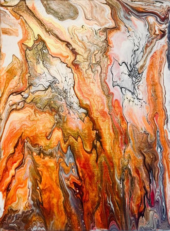 Canyon | (geological orange landscape)