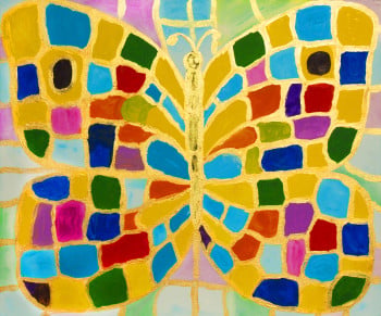 Multicolor butterfly