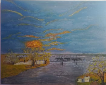 Autumn sunset