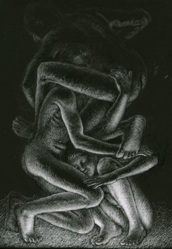 "On each other"