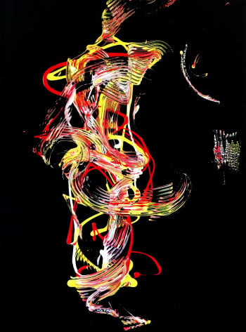 Running for the Border demonstrates a strong command of color and movement