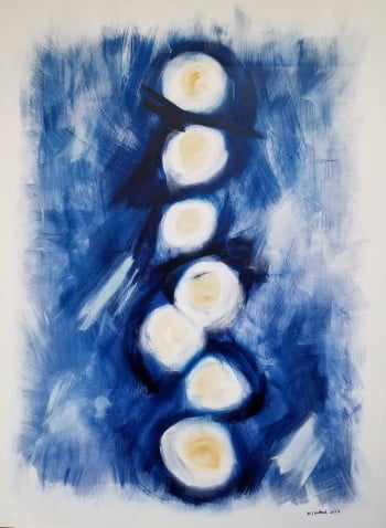Seven circles no 2 - 2017