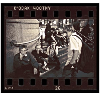 street photography - smokin - print #1