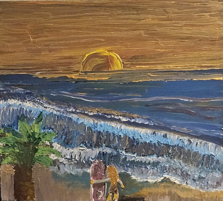 The surfer