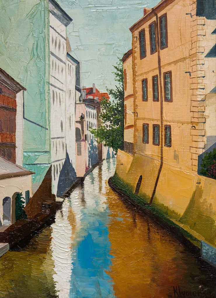 The Čertovka, Prague