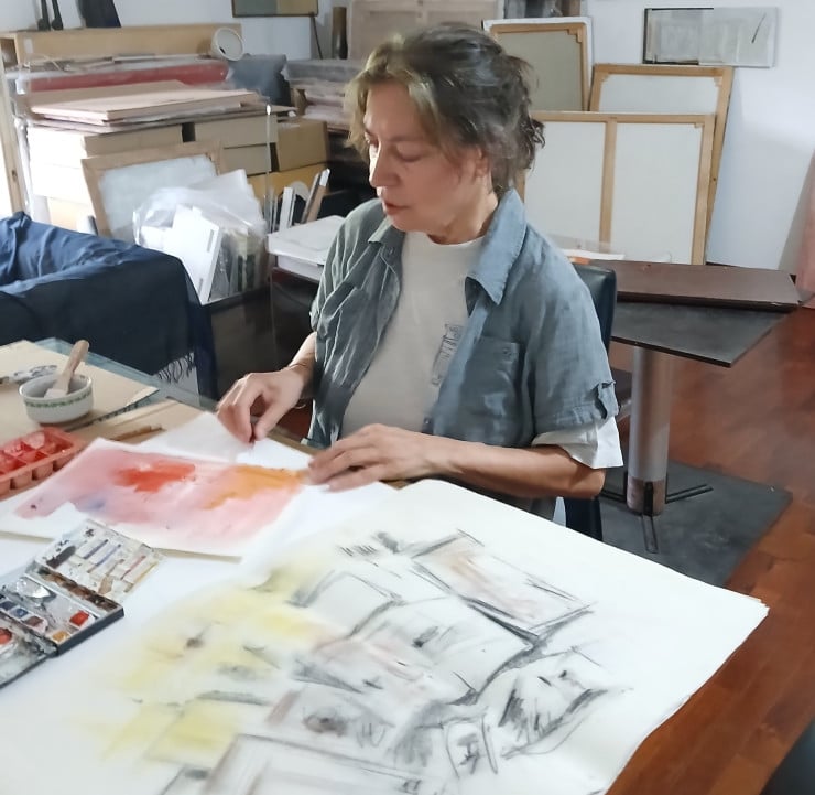Sonia Viccaro: Form, Memory, and the Grammar of Paint
