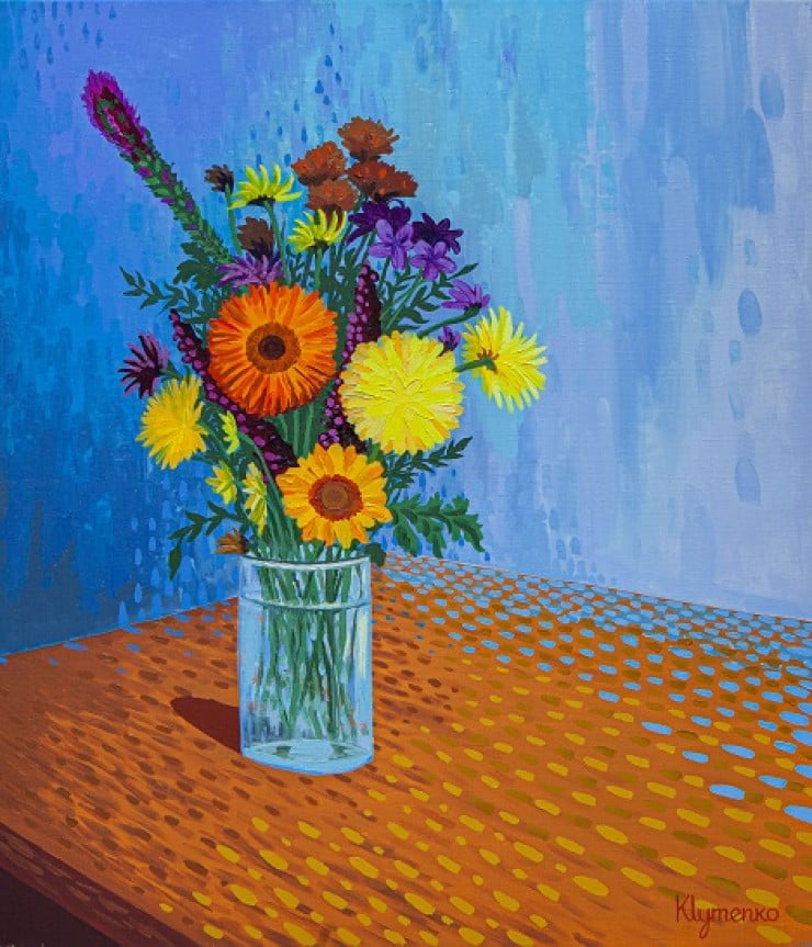 Flowers in a vase