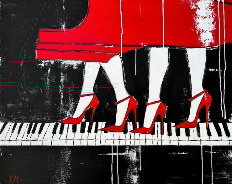 Red High Heels Symphony