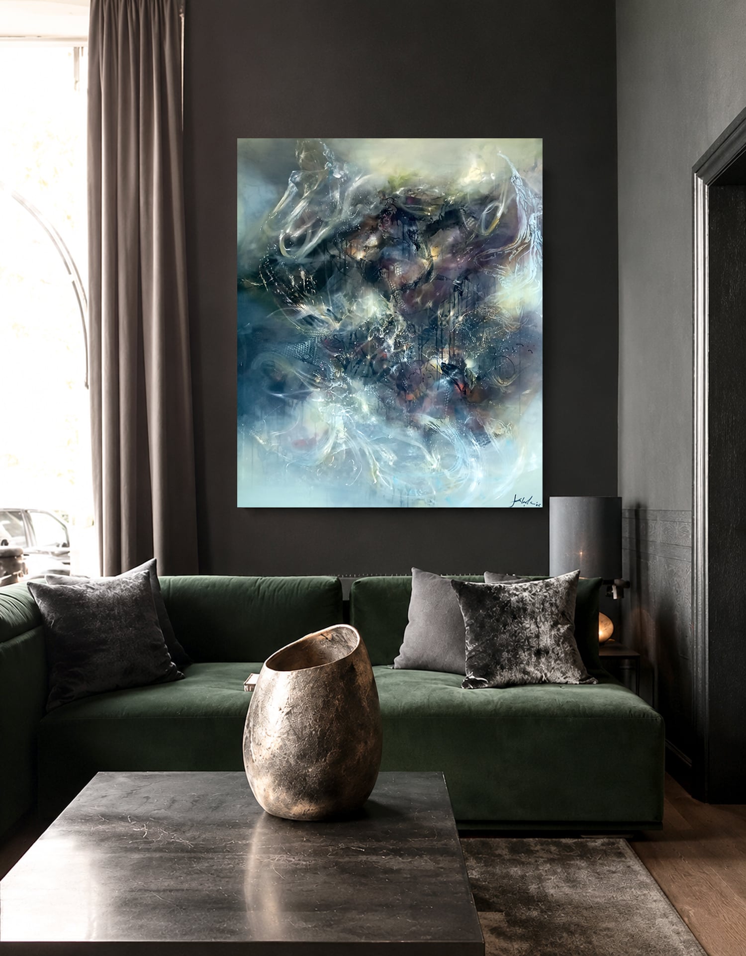 The Nocturnal Hour of Violent Blooming by Ovidiu Kloska | Artrewards